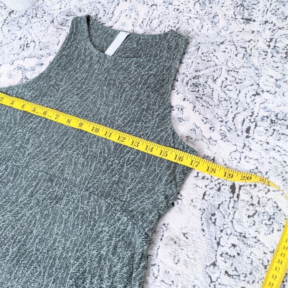 Athleta Santorini Thera Printed Dress, Mojave Laurel Olive Medium - Picture 6 of 10